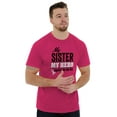 thumbnail image 1 of My Sister My Hero Together We Win Plus Size Crewneck Graphic Tee Shirt Brisco Brands 3X, 1 of 5