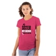 thumbnail image 1 of My Sister My Hero Together We Win Womens Slim Fit Graphic Tee Brisco Brands M, 1 of 5