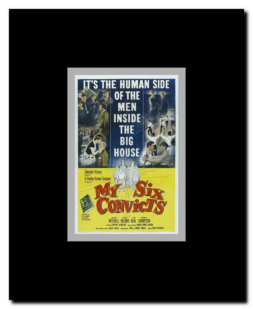 My Six Convicts Framed Movie Poster