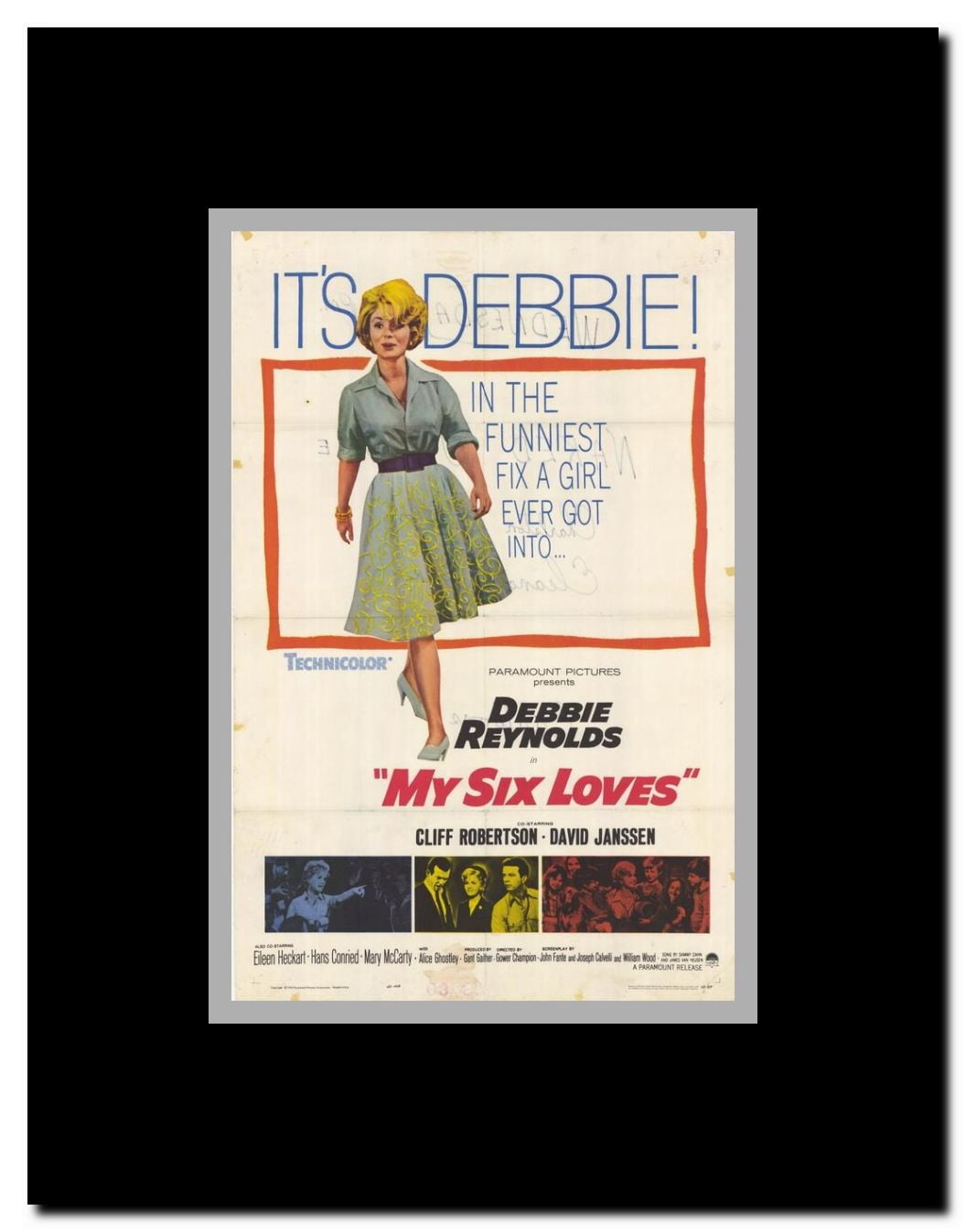 My Six Loves Framed Movie Poster