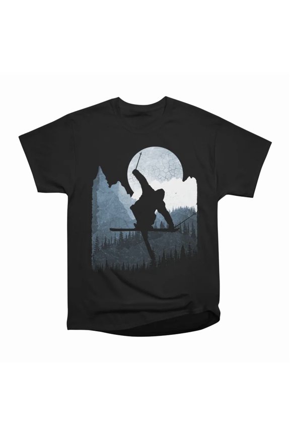 My Ski and Snow Art T-Shirt Tee Gift For Him Merch For Her Apparel For Friend 80