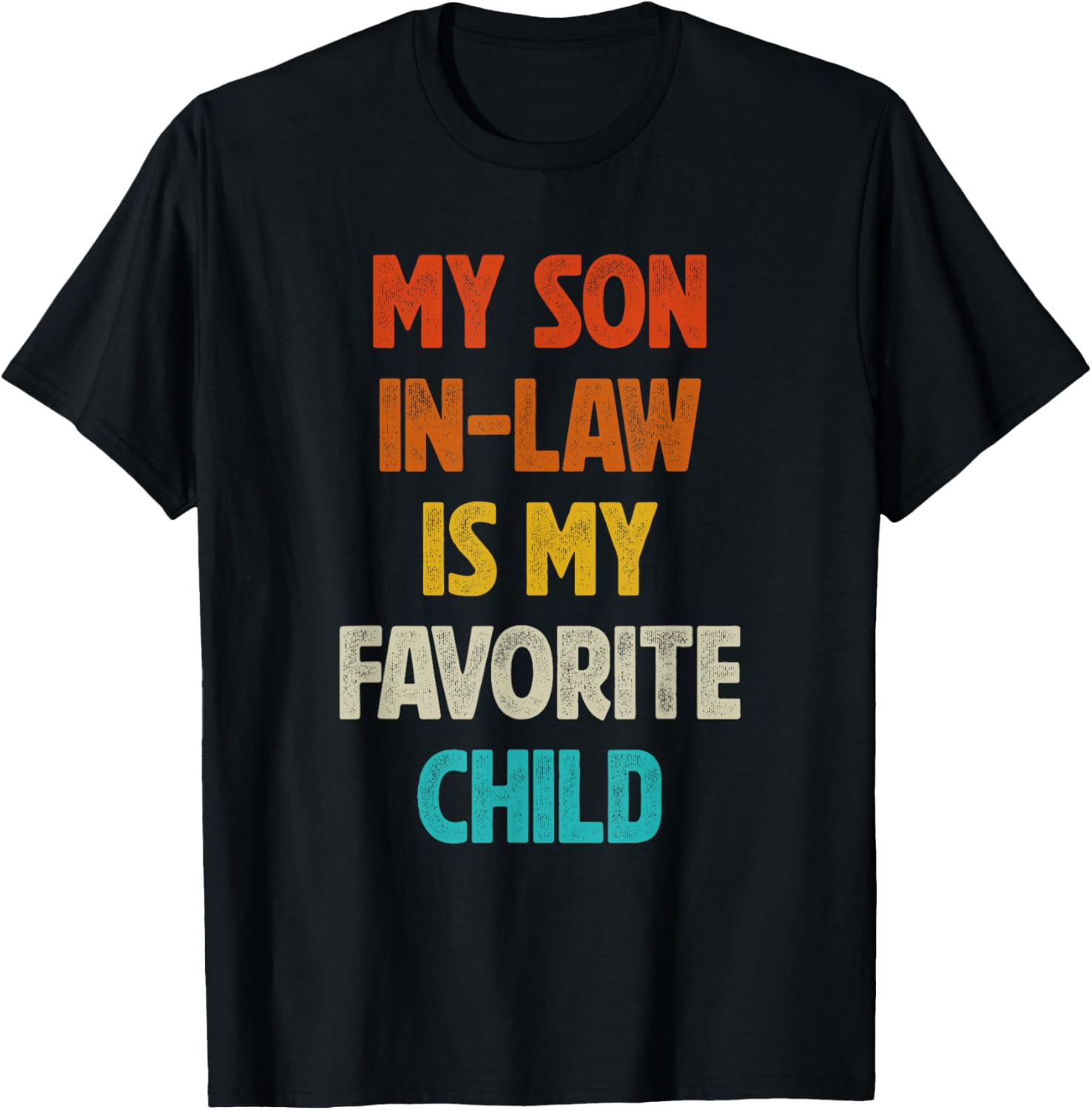 T-shirt Humour 'Mon Gendre Est Mon Enfant Préféré' - Cadeau Famille Drôle - Unisexe
