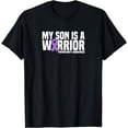 thumbnail image 1 of My Son is a Warrior NICU Prematurity Awareness T-Shirt, 1 of 4