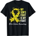 thumbnail image 1 of My Son’s Fight Is My Fight Bone Cancer Awareness T-Shirt, 1 of 4