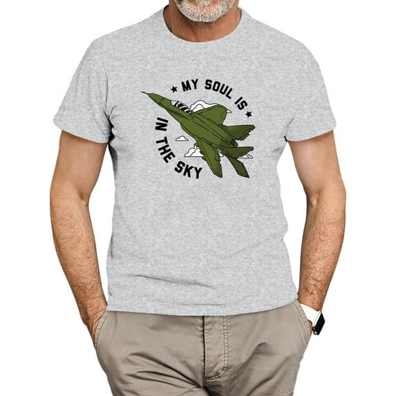My Soul Is In The Sky. T-Shirt Men -Smartprints Designs, Male 4X-Large