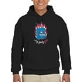 thumbnail image 1 of My Soul's Fire Piano Hoodie Men -Image by Shutterstock, Male XX-Large, 1 of 4