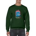 thumbnail image 1 of My Soul's Fire Piano Sweatshirt Men -Image by Shutterstock, Male x-Large, 1 of 4