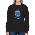 thumbnail image 1 of My Soul's Fire Piano Sweatshirt Women -Image by Shutterstock, Female 3X-Large, 1 of 4