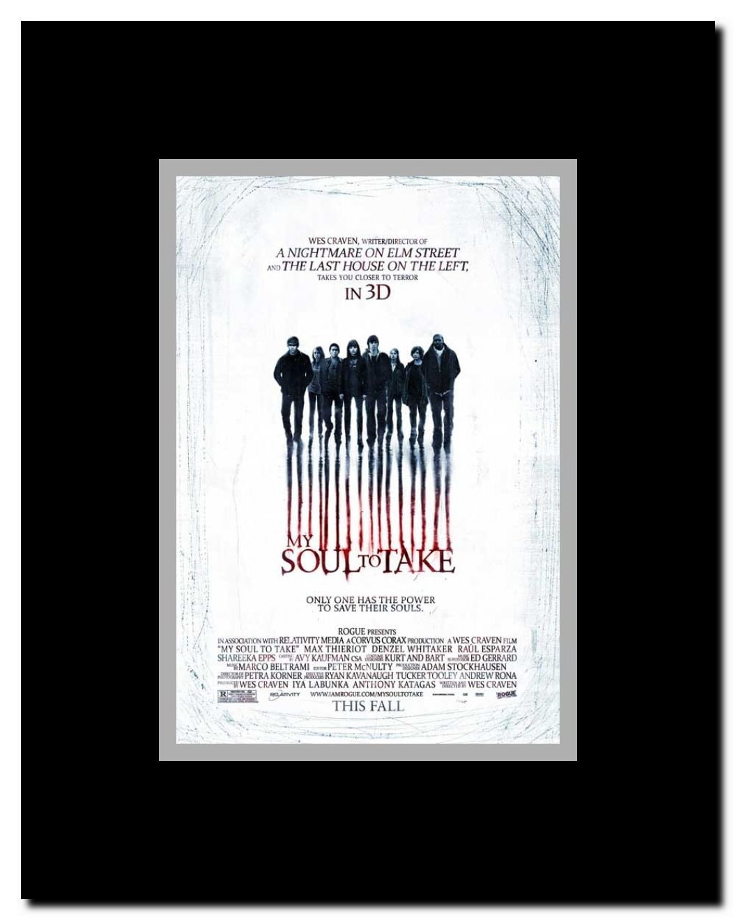 My Soul to Take Framed Movie Poster