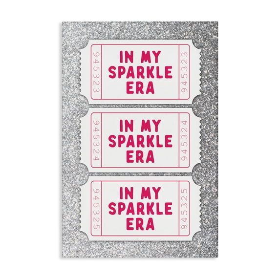 My Sparkle Era Ticket Stubs Canvas Art, 30 x 45, Made In USA