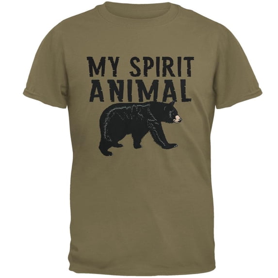 My Spirit Animal Bear Prairie Dust Adult T-Shirt - X-Large
