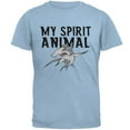 thumbnail image 1 of My Spirit Animal Hammerhead Shark Light Blue Adult T-Shirt - Medium, 1 of 1