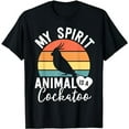thumbnail image 1 of My Spirit Animal Is A Cockatoo Shirt Bird Lover Gifts Women T-Shirt, 1 of 5