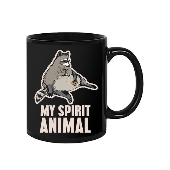 My Spirit Animal Raccoon Mug - Smartprints Designs,