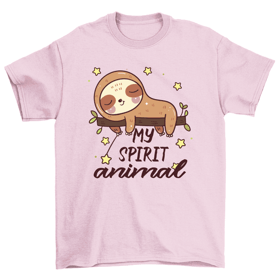 My Spirit Animal Sloth T-Shirt Women Unisex