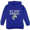 thumbnail image 1 of My Spirit Animal Unicorn Toddler Hoodie Royal Toddler Size 5/6, 1 of 1