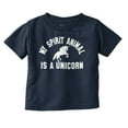 thumbnail image 1 of My Spirit Animal is a Unicorn Youth T Shirt Tee Girls Infant Toddler Brisco Brands 2T, 1 of 5