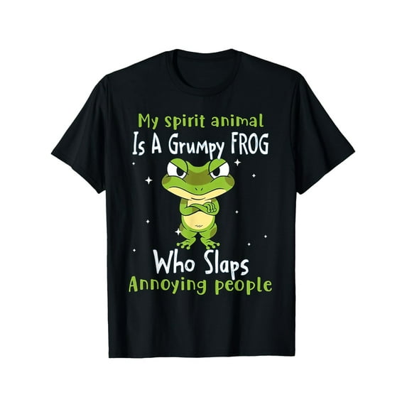 My Spirit animal Is A Grumpy Frog T-Shirt