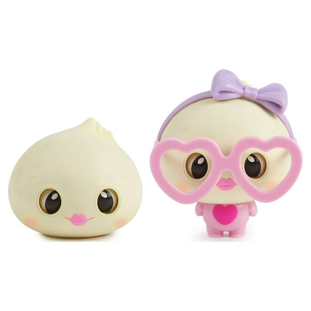 My Squishy Little Dumplings – Interactive Doll Collectible With Accessories – Dee (Pink)