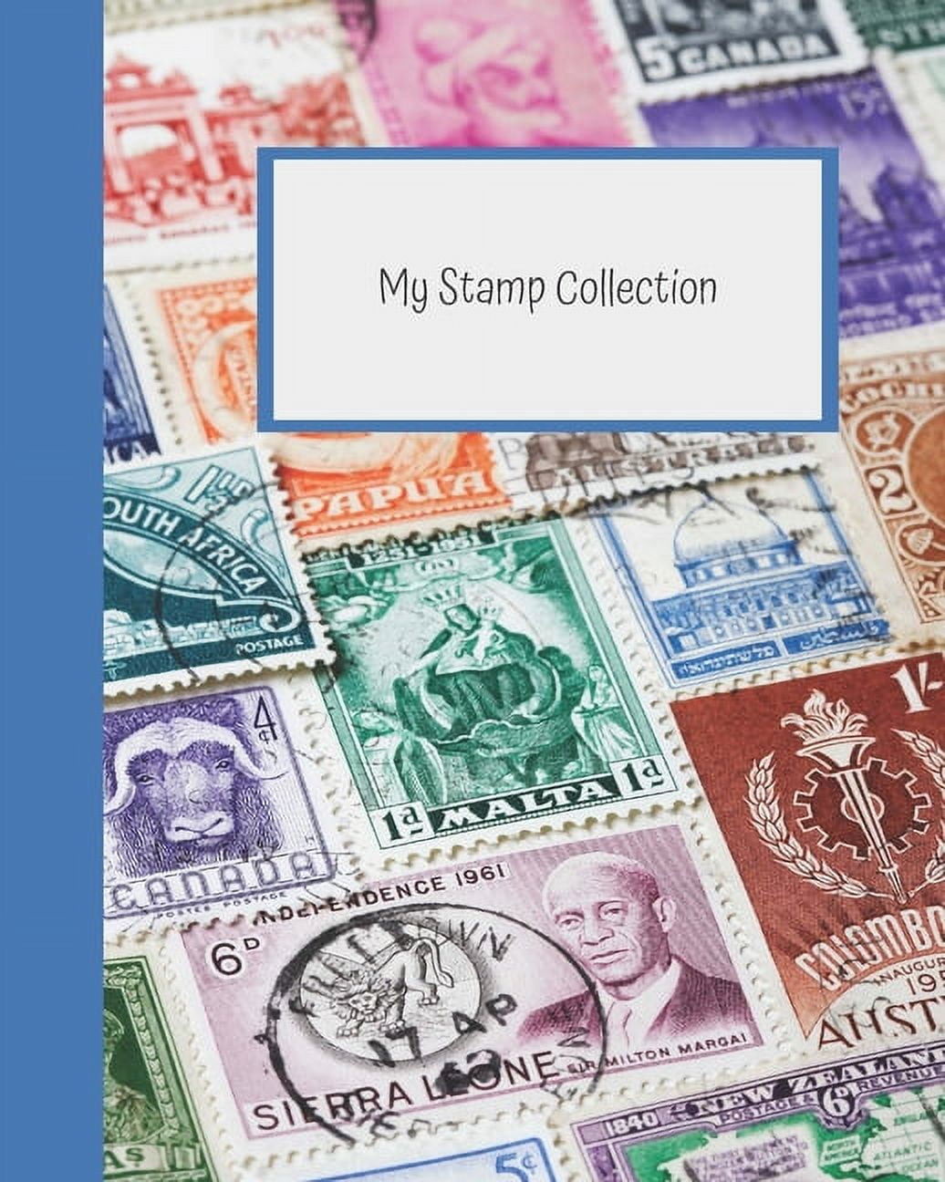 My Stamp Collection Stamp Collecting Album for Kids