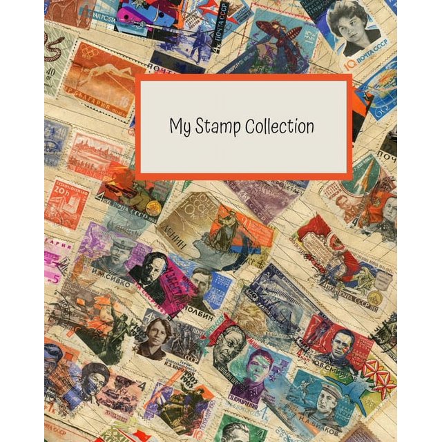 My Stamp Collection Stamp Collecting Album for Kids (Paperback