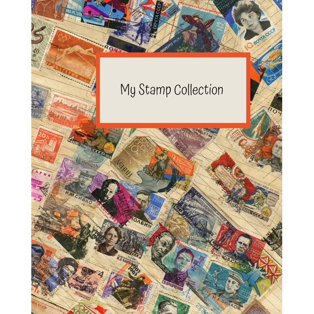 My Stamp Collection Stamp Collecting Album for Kids (Paperback