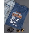 thumbnail image 1 of My Steamboat Captain Costume T-shirt Color Women's -SmartPrintsInk Designs, 1 of 4