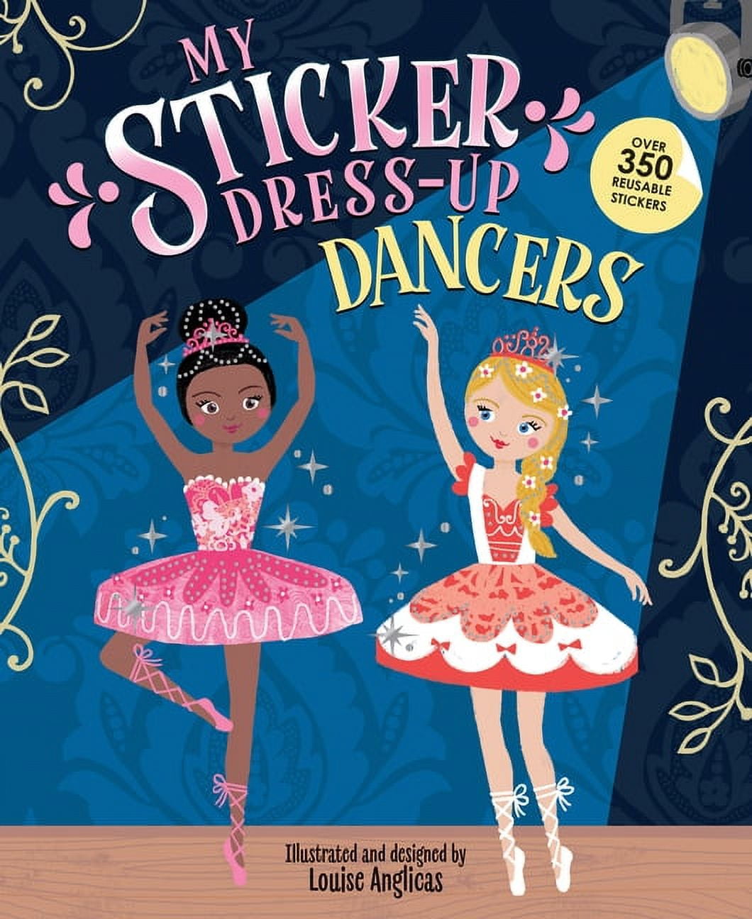 Usborne sticker book Ballet Show シールブック First Sticker Book Ballet Recital by jessica greenwell