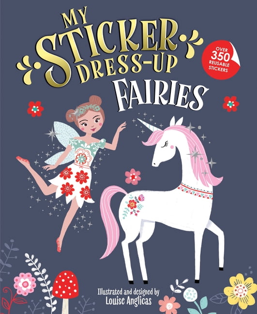fairy fashion dress up book Dress Up Fashion Dolls Fairy Universe – Make Believe Ideas main image 1