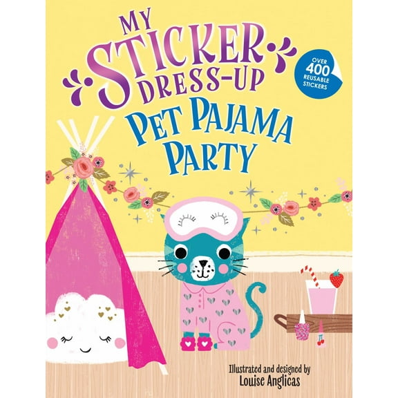 My Sticker Dress-Up: Pet Pajama Party! (Paperback)