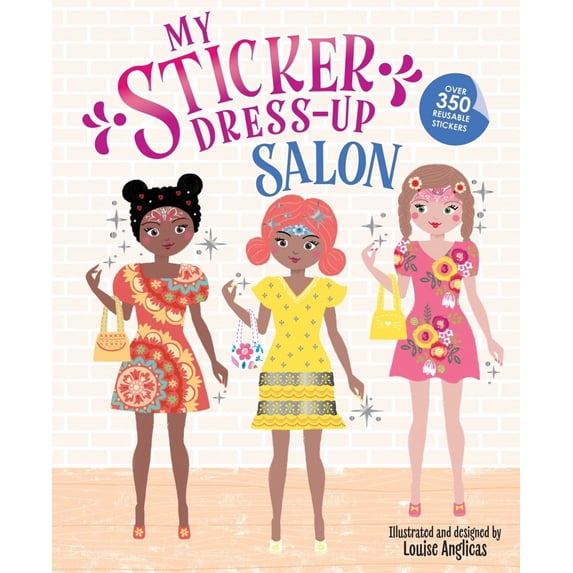 My Sticker Dress-Up: Salon (Paperback)