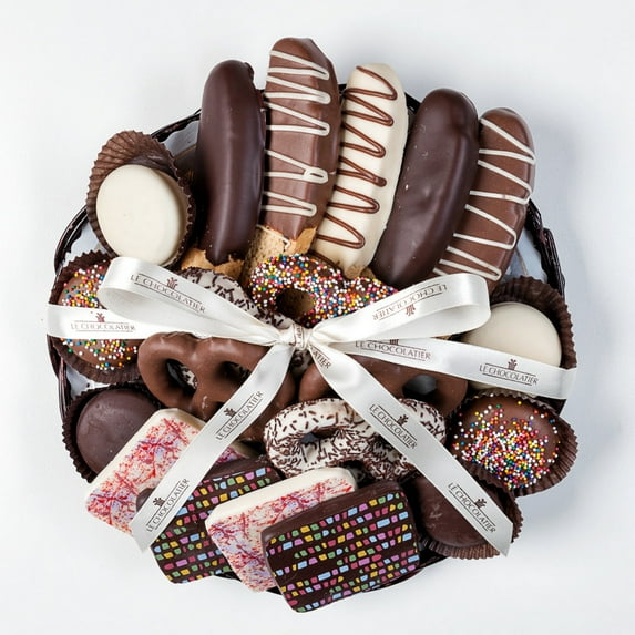 My Store Cookie & Pretzel Platter 10 Inch Round - Original/Dairy