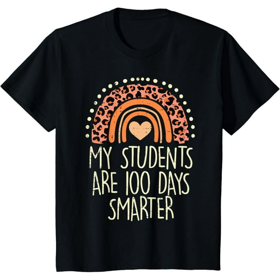 My Students Are 100 Days Smarter 100th Day Of School Teacher T-Shirt