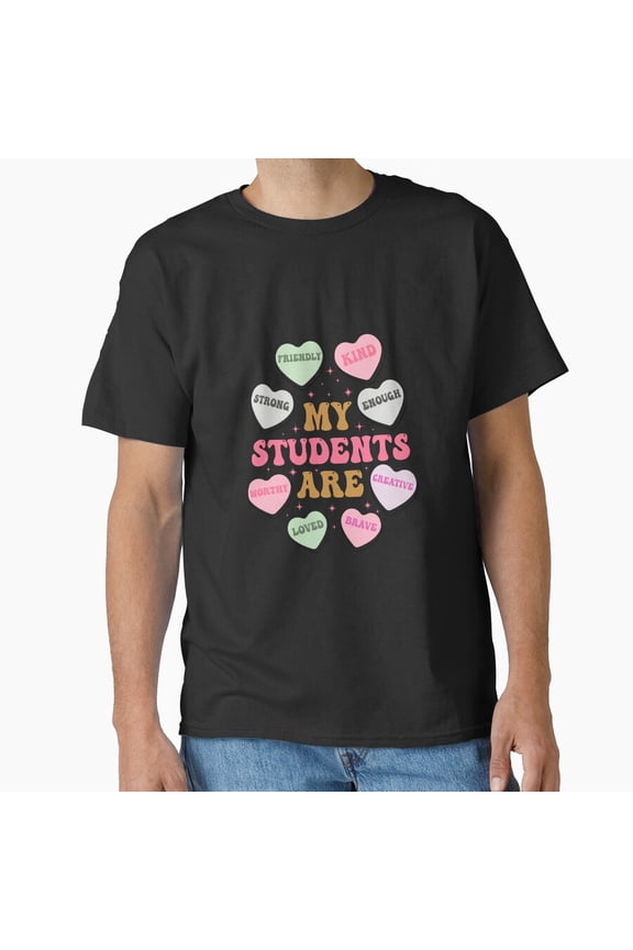 My Students Rock One Hundred Day Classroom Celebration Mentor Slogan T-Shirt