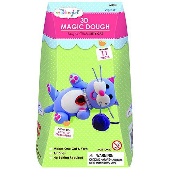 My Studio Girl 3D Magic Dough - Kitty Cat