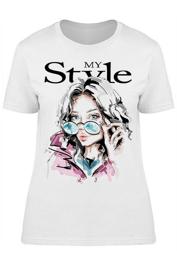 My Style Charming Model T-Shirt Women -Image by Shutterstock, Female Small