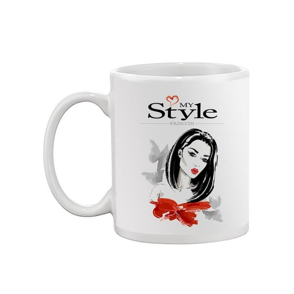 My Style Fashion Woman. Mug -Image by Shutterstock,