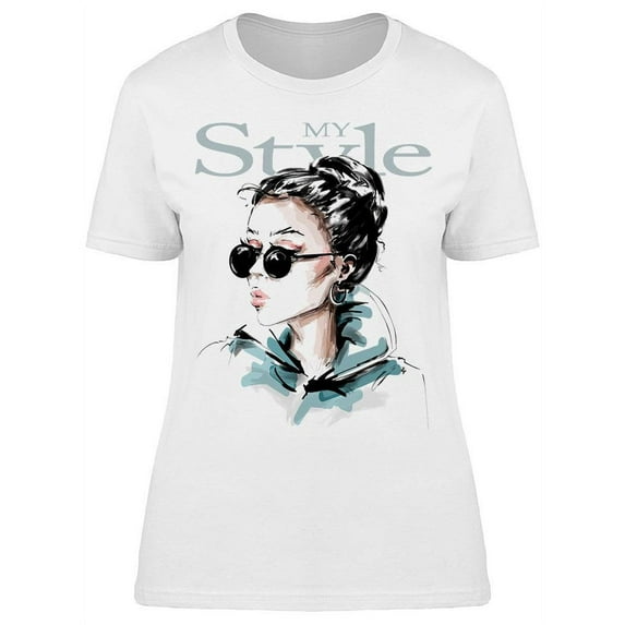 My Style: Gorgeous Model T-Shirt Women -Image by Shutterstock, Female Small