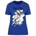 thumbnail image 1 of My Style Model Wears Sunglasses T-Shirt Women -Image by Shutterstock, Female x-Large, 1 of 2