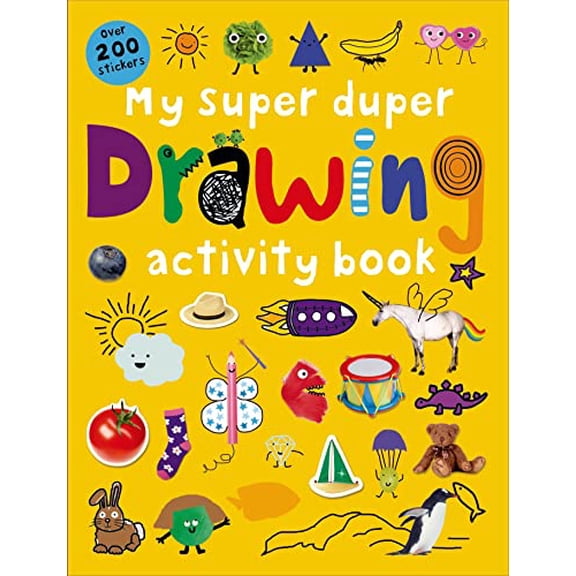 Pre-Owned My Super Duper Drawing Activity Book: With Over 200 Stickers (Paperback) by Roger Priddy