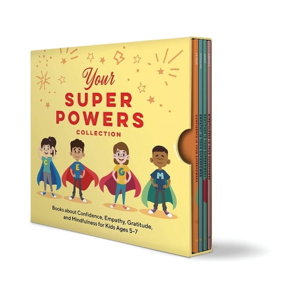 My Superpowers: Your Superpowers 4 Book Box Set : Finding Your Superpowers for Kids Ages 5-7 (Paperback)