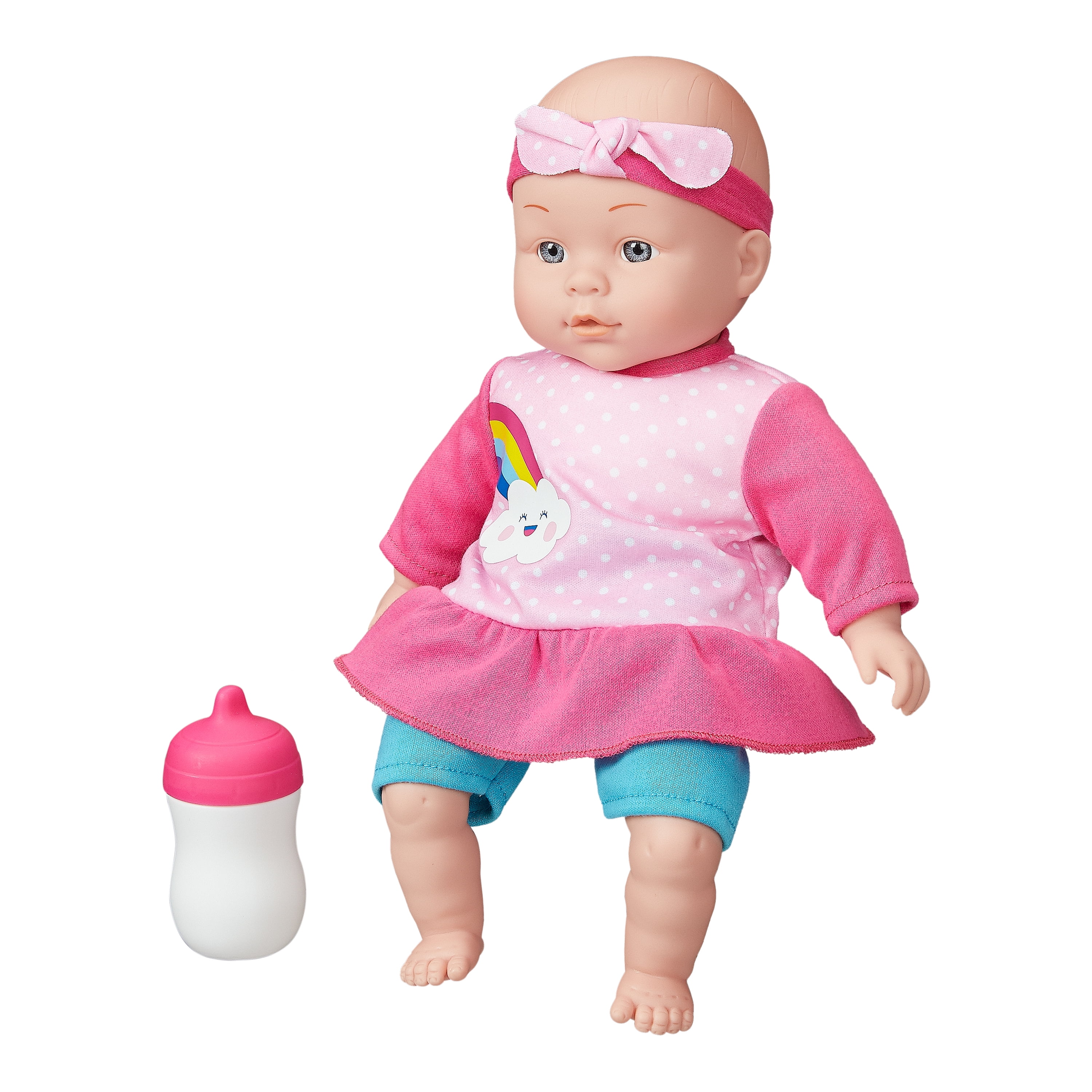 My Sweet Love 12.5" My Cuddly Baby Doll with Sound Feature, Pink Outfit