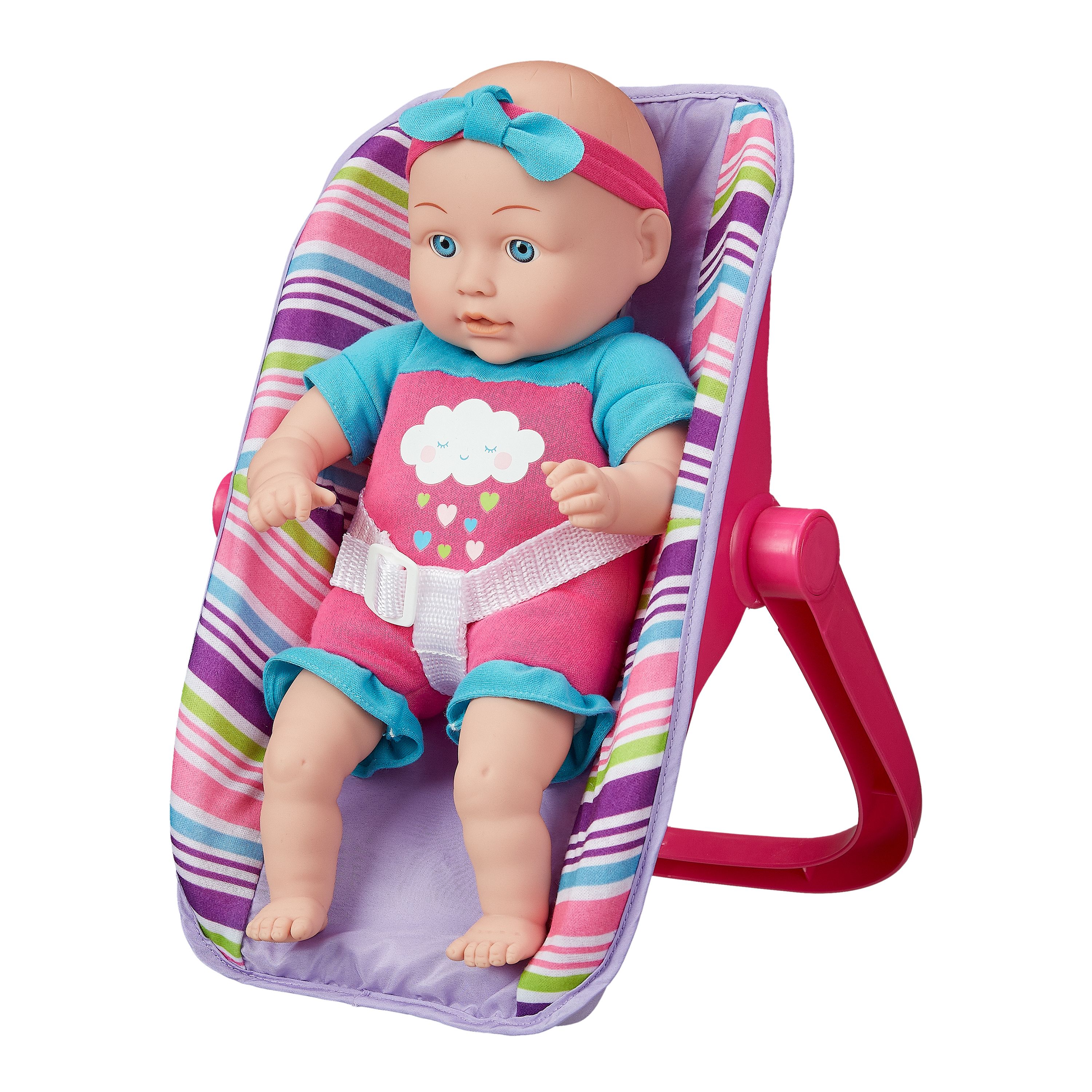 My Sweet Love 13" Baby with Carrier Play Set Doll Pink 4-Piece - image 1 of 4