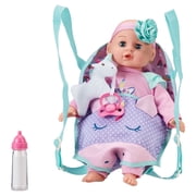 My Sweet Love 14" Baby Doll and Sling Carrier Play Set, 2 Pieces