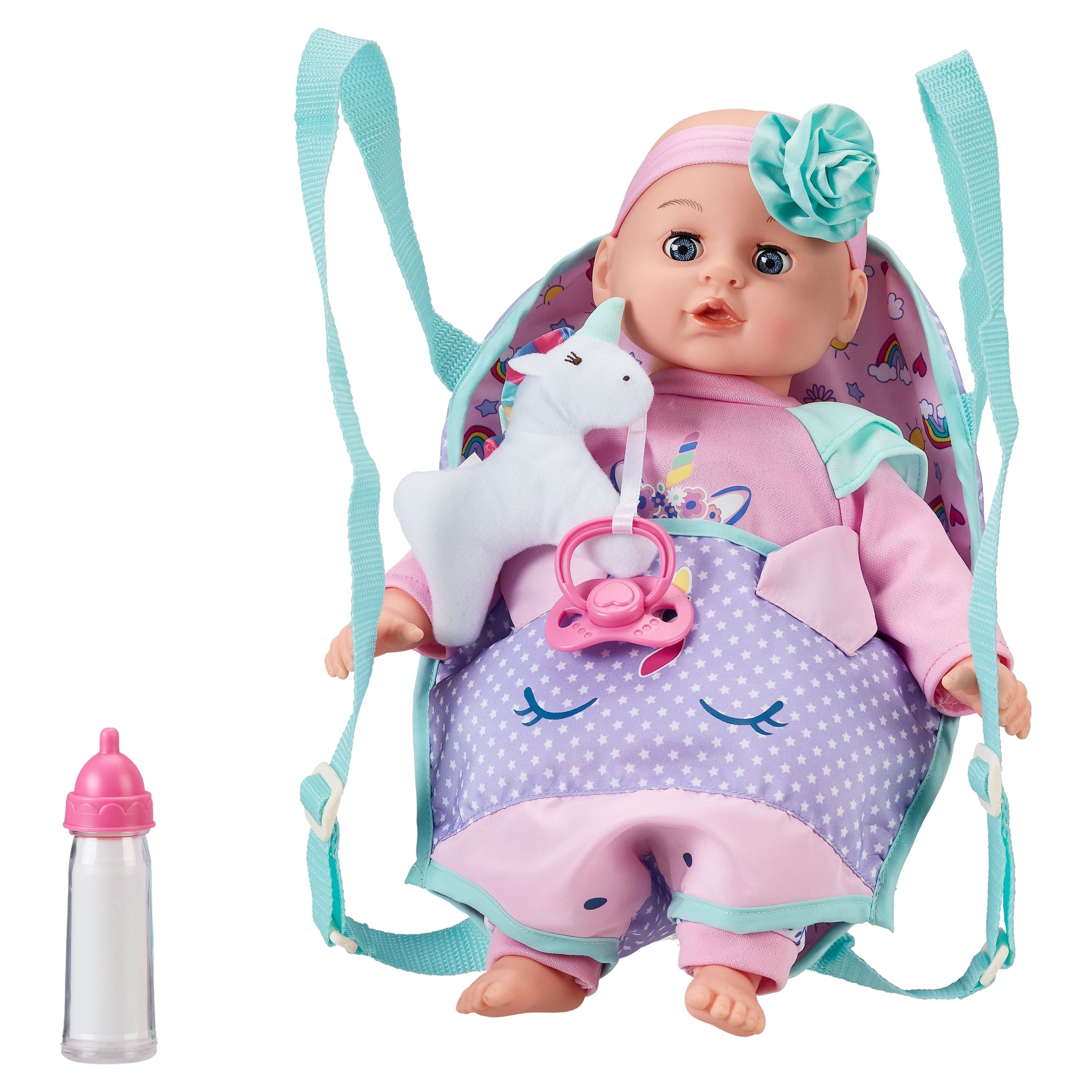 My Sweet Love 14" Baby Doll and Sling Carrier Play Set, 2 Pieces - image 1 of 5