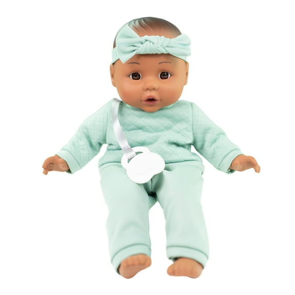My Sweet Love 14-inch My Cuddly Baby Doll, Sage Green Outfit