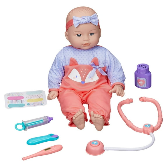 My Sweet Love 16" Get Better Now Baby Doll Play Set, Light Skin Tone