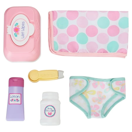 My Sweet Love Baby Care Play Set, 6 Pieces, Doll Playsets for Children Ages 2+