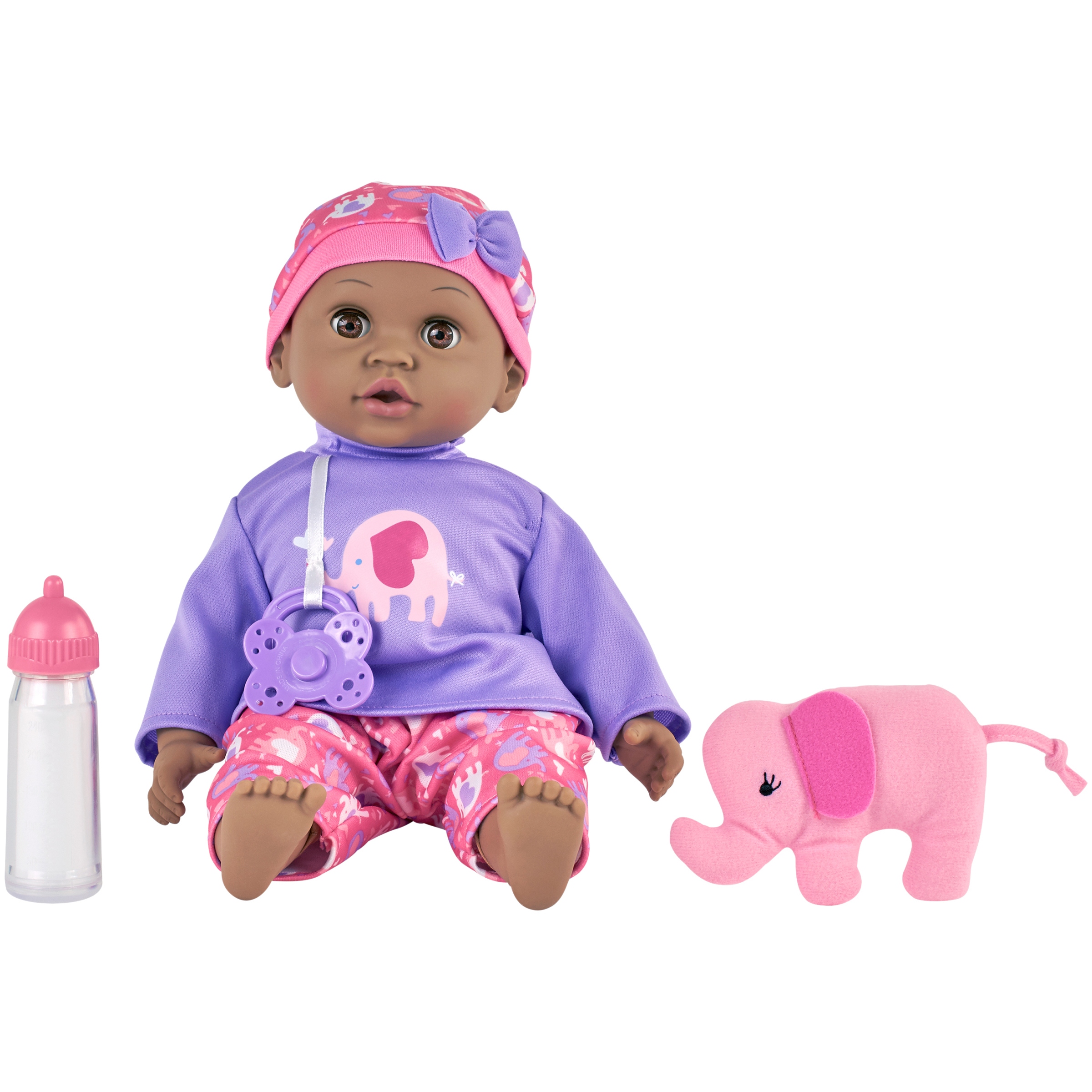 My Sweet Love® Baby Doll & Accessories 4 pc Box, Brown Eyes - image 1 of 4