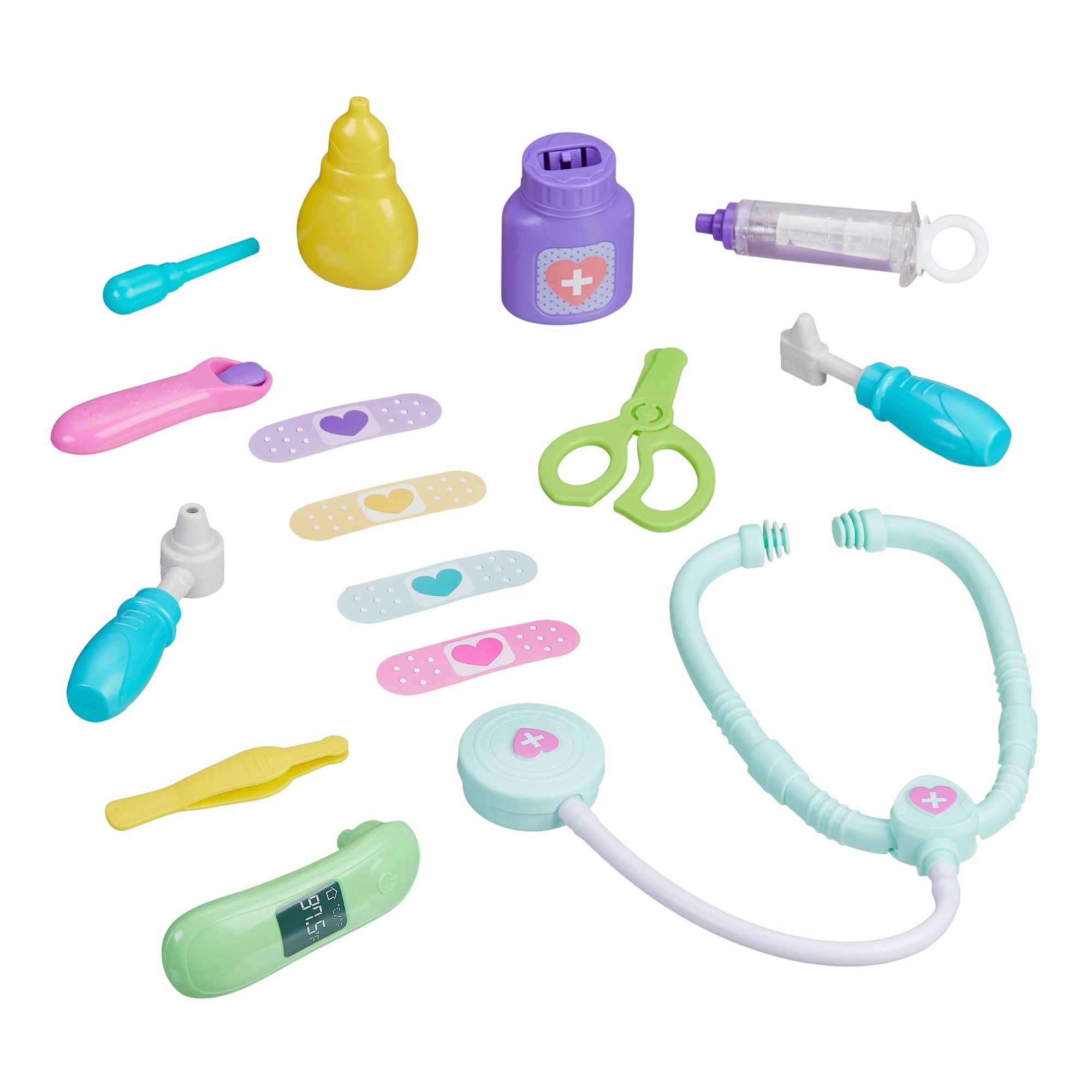 My Sweet Love Doctor Kit Case for Baby Dolls, 16 Pieces Included